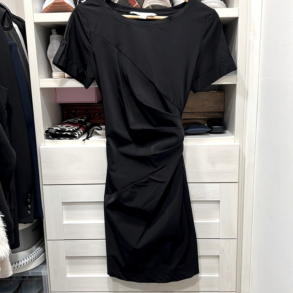 DVF Black cocktail dress